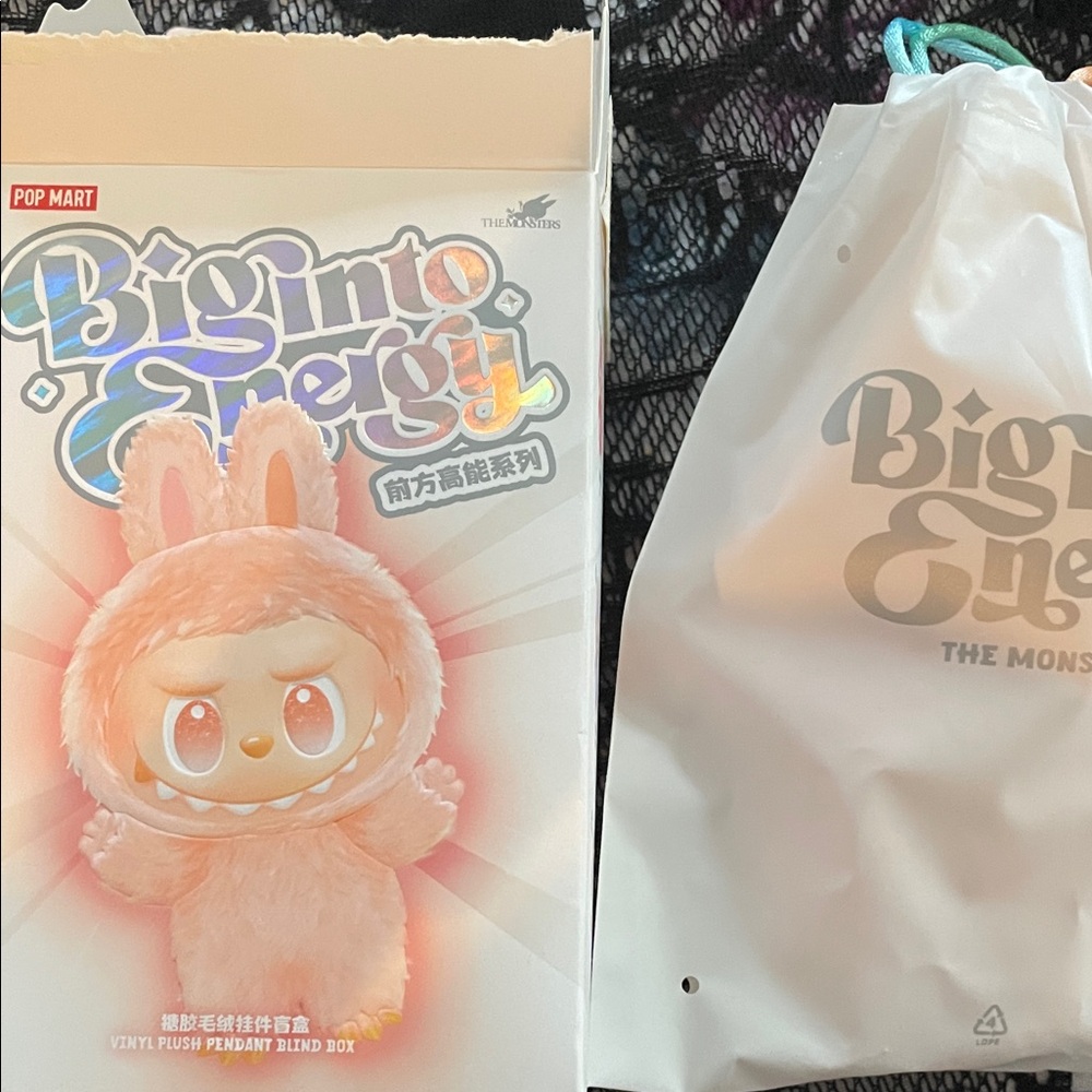 Pop Mart Biginto Energy Plush Pendant Authentic
